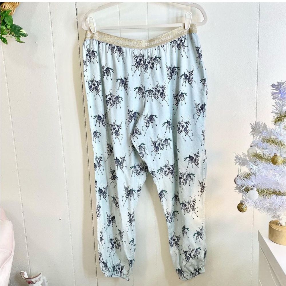 Victoria’s Secret reindeer Snow pajama pants